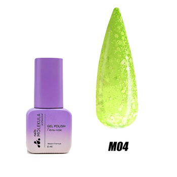 Molekula Professional Lakier Hybrydowy Marshmallow M04, 6 ml