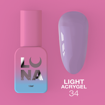 LUNAmoon Light Acrygel Nr.34, 13 ml