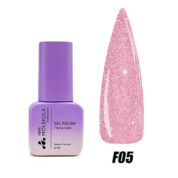 Molekula Professional Lakier hybrydowy Flash Effect F05, 6 ml