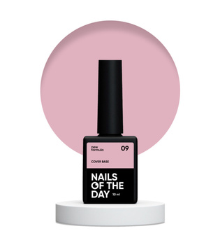 NAILSOFTHEDAY Cover base NEW Formula 09 -  baza hybrydowa, 10 ml