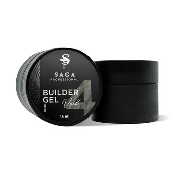 SAGA Professional Builder Gel Veil 04, 15 ml