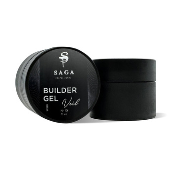 SAGA Professional Builder Gel Veil 10, 15 ml