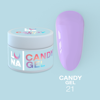 LUNAmoon Candy Gel Nr.21 - żel budujący, 15 ml