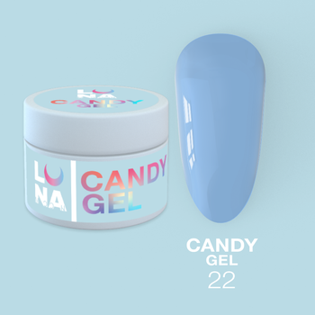 LUNAmoon Candy Gel Nr.22 - żel budujący, 15 ml