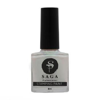 SAGA Professional Lakier do stempli Stamping Kameleon 04 z efektem pyłku, 8 ml