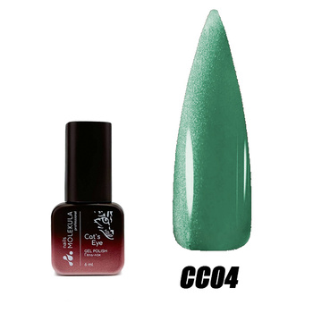 Molekula Professional Lakier hybrydowy Ceramic Cat's Eye CC04, 6 ml