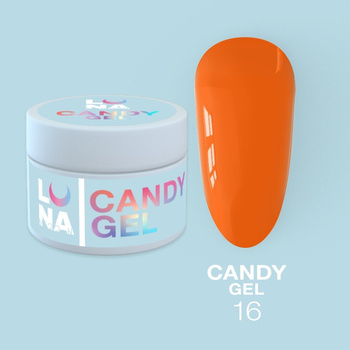 LUNAmoon Candy Gel Nr.16 - żel budujący, 15 ml