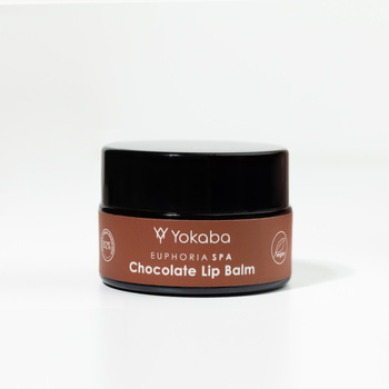 CHOCOLATE LIP BALM Yokaba Euphoria Spa balsam masełko do ust czekoladowy 15ml!