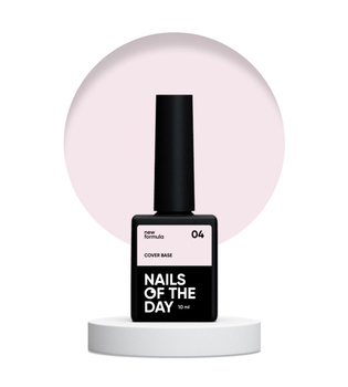 NAILSOFTHEDAY Cover base NEW Formula 04 -  baza hybrydowa, 10 ml