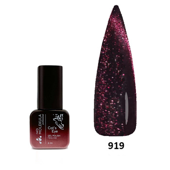 Molekula Professional Lakier hybrydowy 9D Cat's Eye Effect nr.919, 6 ml