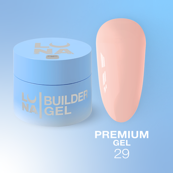 LUNAmoon Premium Gel Nr.29 - żel budujący, 30 ml