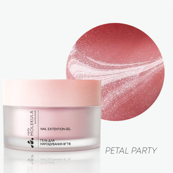 Molekula Professional Builder Gel Nr.17 Petal Party, 30 ml