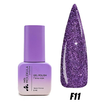 Molekula Professional Lakier hybrydowy Flash Effect F11, 6 ml