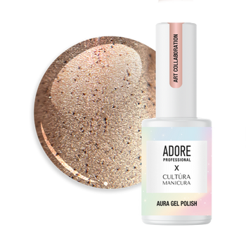 ADORE Lakier hybrydowy Cat's Eye Aura A-02, 8 ml