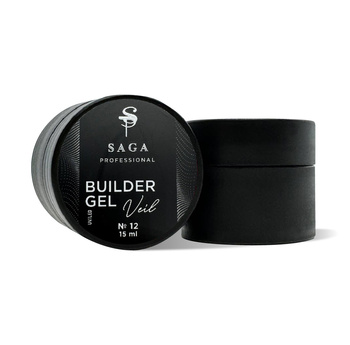 SAGA Professional Builder Gel Veil 12, 15 ml