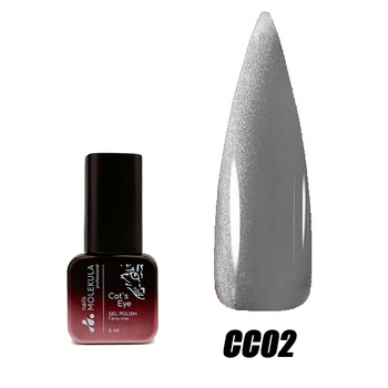 Molekula Professional Lakier hybrydowy Ceramic Cat's Eye CC02, 6 ml