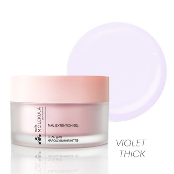 Molekula Professional Builder Gel Nr.04 Violet Thick, 30 ml