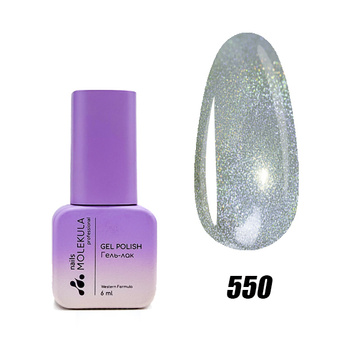 Molekula Professional Lakier hybrydowy Holographic Nr.550, 6 ml