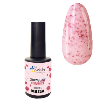 Molekula Professional Base Bubble Tea - Strawberry, 12 ml