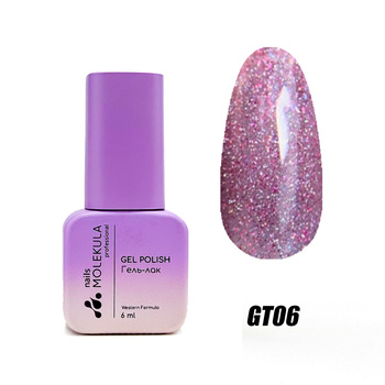 Molekula Professional Lakier hybrydowy Glint Touch GT06, 6 ml