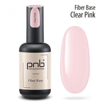 PNB UV/LED Fiber Baza, Clear Pink 8ml