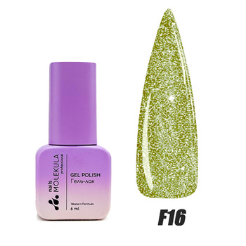 Molekula Professional Lakier hybrydowy Flash Effect F16, 6 ml