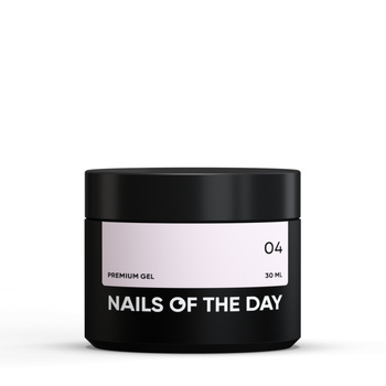 NAILSOFTHEDAY Premium Gel 04 - jasno-różowy żel budujący, 30 ml