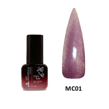 Molekula Professional Lakier hybrydowy Marmelad Cat's Eye MC01, 6 ml