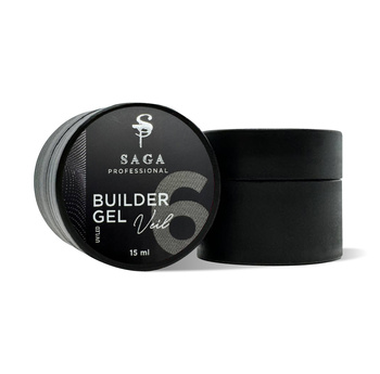 SAGA Professional Builder Gel Veil 06, 15 ml