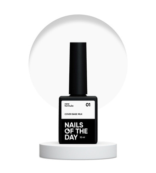 NAILSOFTHEDAY Cover base NEW Formula Milk 01 -  baza hybrydowa, 10 ml