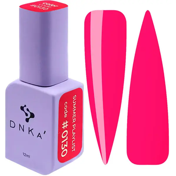 DNKa Gel Polish Color 0130 Letnia Playlista, 12 ml