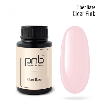 PNB UV/LED Fiber Baza, Clear Pink 30ml