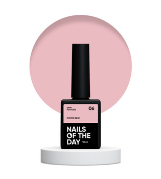 NAILSOFTHEDAY Cover base NEW Formula 06 -  baza hybrydowa, 10 ml