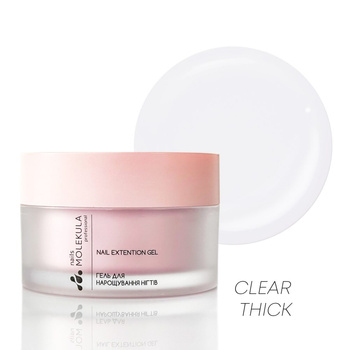 Molekula Professional Builder Gel Nr.02 Clear Thick, 100 ml