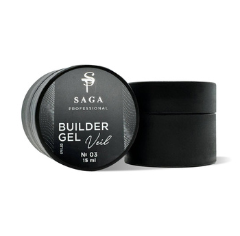 SAGA Professional Builder Gel Veil 03, 15 ml