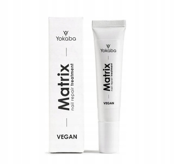 Yokaba Matrix Nail Repair Treatment Vegan, odżywka do paznokci, 15 ml