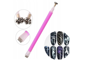 Magnetyzer magnes kocie oko - kwiatek