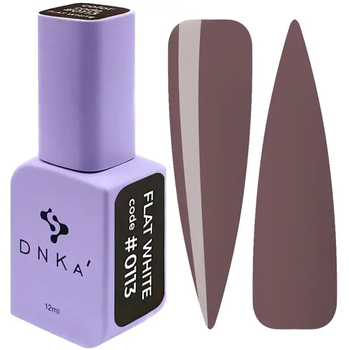 DNKa Gel Polish Color 0113 Flat White, 12 ml