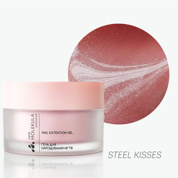 Molekula Professional Builder Gel Nr.18 Steel Kisses, 30 ml