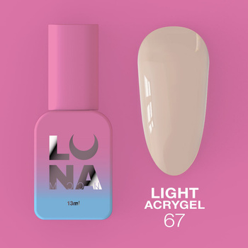 LUNAmoon Light Acrygel Nr.67, 13 ml