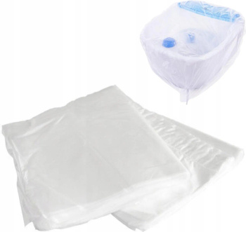 Worki foliowe jednorazowe higieniczne do miski pedicure Hdpe 50X50 50szt.