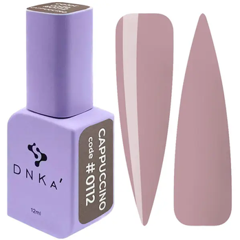 DNKa Gel Polish Color 0112 Cappuccino, 12 ml