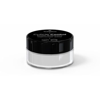 CUTICLE CONTROL o zapachu pomarańczy z cynamonem i wanilią REGENERACYJNE MASEŁKO DO SKÓREK Z MASŁEM SHEA I MASŁEM KAKAOWYM Yokaba,15g