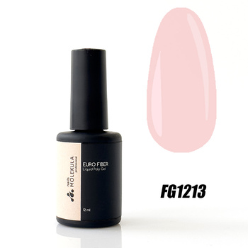 Molekula Professional Euro Fiber Gel FG1213 - rose quartz, 12ml