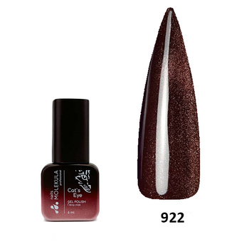 Molekula Professional Lakier hybrydowy 9D Cat's Eye Effect nr.922, 6 ml