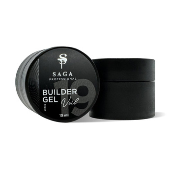 SAGA Professional Builder Gel Veil 19, 15 ml