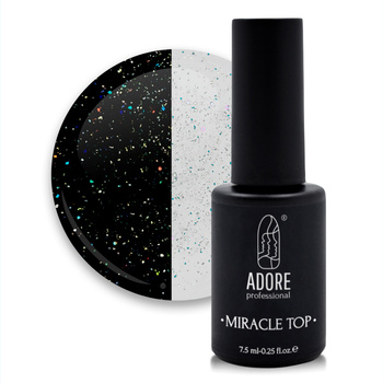 Adore Top Miracle 01, 8 ml - holographic glitter