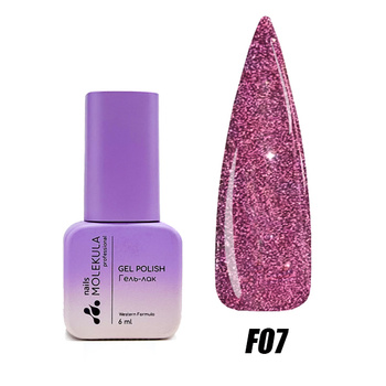 Molekula Professional Lakier hybrydowy Flash Effect F07, 6 ml