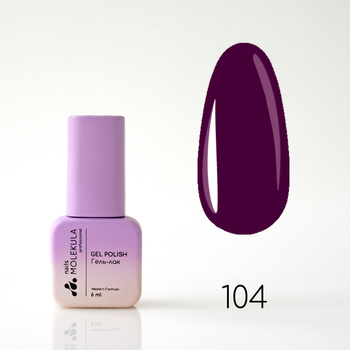 Molekula Professional Lakier hybrydowy Nr.104, 6 ml
