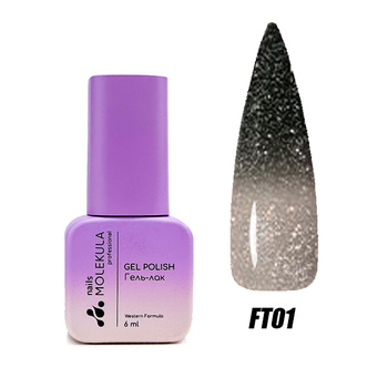 Molekula Professional Lakier hybrydowy Flash Thermo FT01, 6 ml